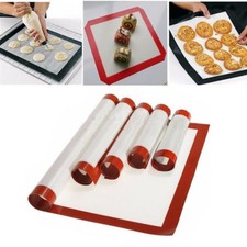 Tappetino da forno professionale antiaderente in silicone foglio vassoio multidi