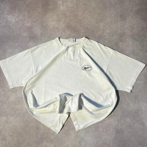 Camiseta vintage Reebok con logotipo bordado armario esencial - Imagen 1 de 5