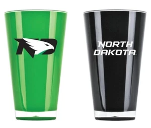 Vaso acrílico aislado Duck House NCAA North Dakota Fighting Sioux 20 oz paquete de 2 - Imagen 1 de 1