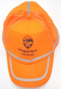Oregon State University Orange & Gray Baseball Hat Strap Back Adult Cap OO15 - Picture 1 of 6