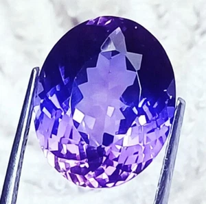 Natural Purple Tanzanite 13.20 Ct Prince Cut Loose Gemstones Certified - Picture 1 of 6