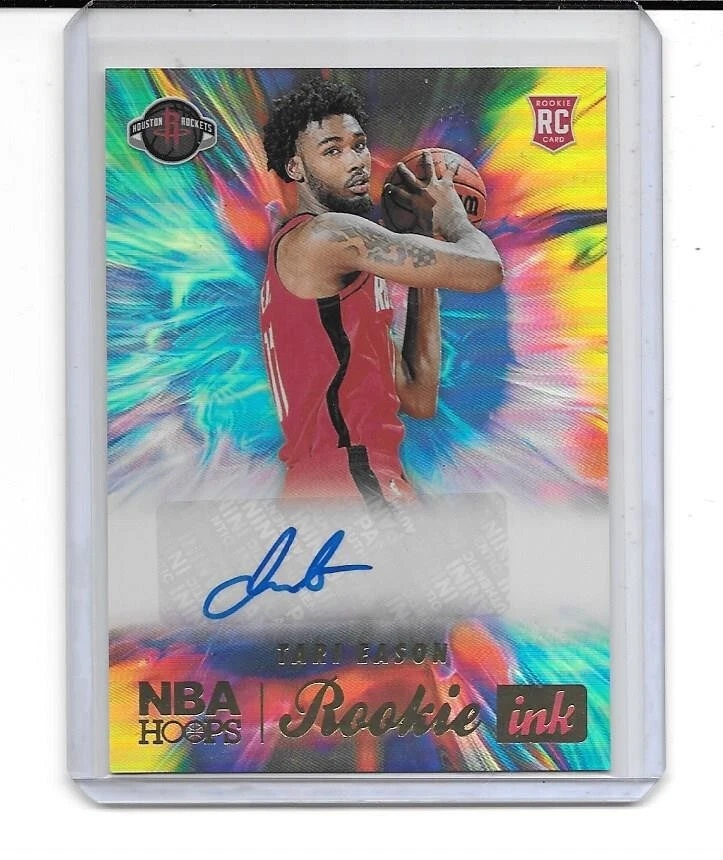 2022-23 PANINI NBA HOOPS TARI EASON RC ROOKIE INK AUTO AUTOGRAPH ROCKETS - Image 1 of 1