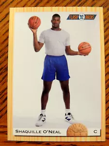 SHAQUILLE O'NEAL 1992-93 CLASSIC 'FLASH BACKS" ROOKIE CARD #104 ORLANDO MAGIC - Picture 1 of 1