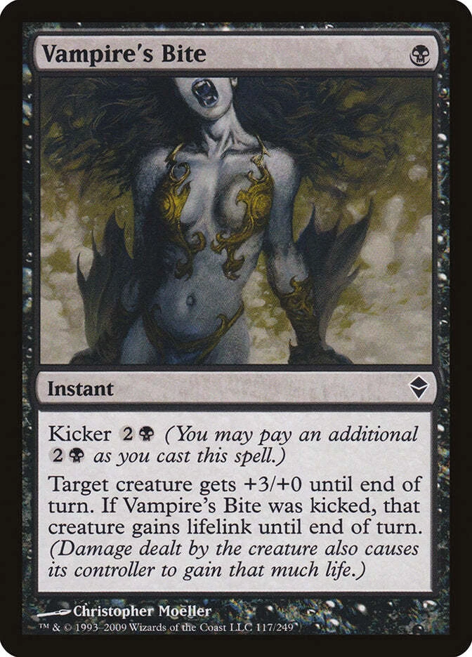 Vampire's Bite [Zendikar] Magic MTG - Image 1 of 1