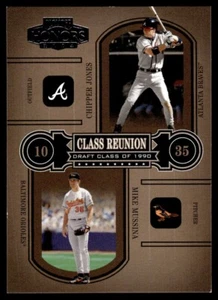 2004 Playoff Honors Class Reunion Chipper Jones/Mike Mussina /1999 Atlanta - Bild 1 von 2
