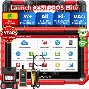 2024 LAUNCH X431 Pros V+ Elite Bidirectional Car Diagnostic Scanner ECU Coding - Picture 1 of 12