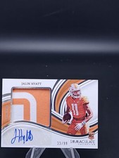 2023 Panini Immaculate Collection Collegiate Jalin Hyatt Auto Patch /99RC[CIKE34