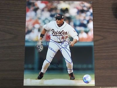 Foto autógrafa/firmada de David Segui 8 X 10 Orioles de Baltimore Foto 1 de 2