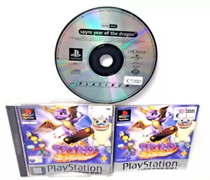Spyro Year of the Dragon (Platinum) PS1 PlayStation 1 PAL UK + Manual - Picture 1 of 3