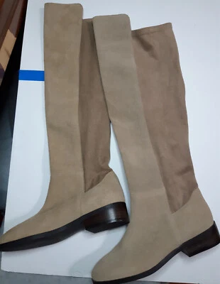 Женские замшевые сапоги Lucky Brand Calypso высотой выше колена размер США 6 M - Изображение 1 из 4