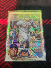 2023 Topps Chrome Francisco Alvarez X-Fractor Rookie Card