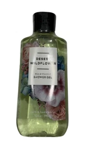 BBW RETIRED Desert Wildflower Shower Gel Sealed Bottle 10 oz. Jasmine Sandlewood - Picture 1 of 2