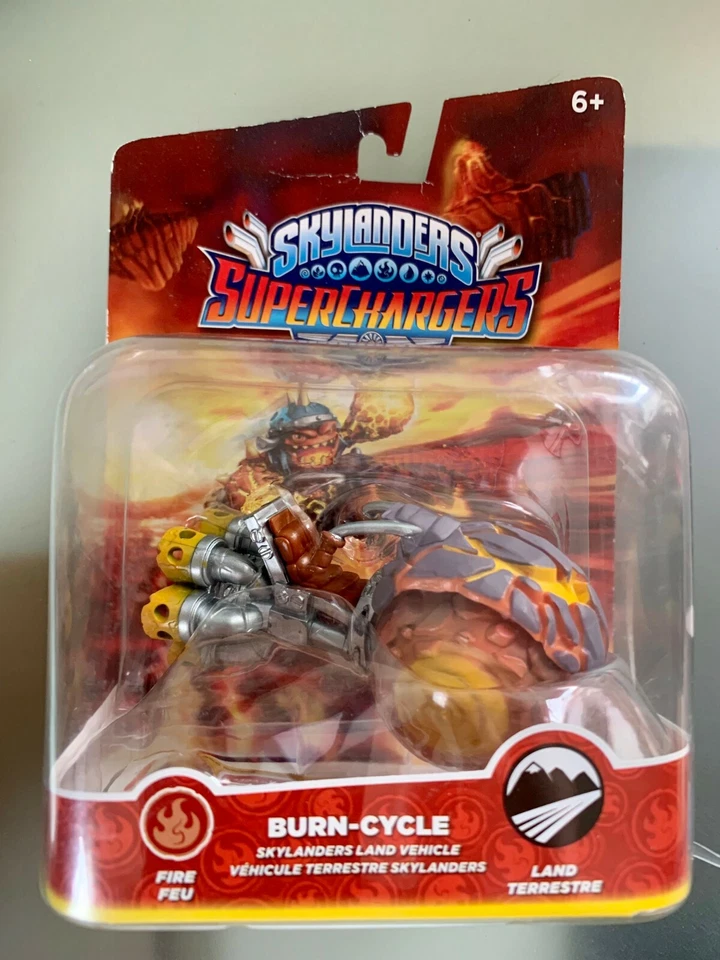 Vehículo terrestre Skylanders Superchargers BURN-CYCLE (nuevo en embalaje) Foto 1 de 2