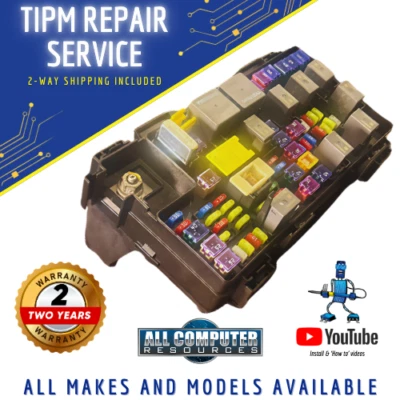 2010 Jeep Wrangler TIPM Fuse Relay Box Repair Service 04692298 - Image 1 of 4