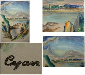 Zdzisław Cyankiewicz (1912-1981) – CYAN - Landschaft. - Picture 1 of 1