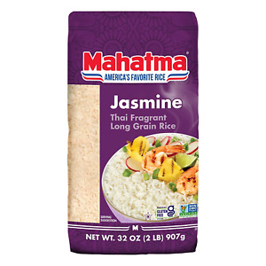 Jasmine Rice 32oz Thai Indian Cambodian Fragrant Stovetop Microwave Rice