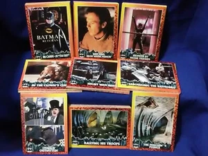 1992 Topps Batman Returns Trading Cards Set of 88 DC COMICS - Picture 1 of 3