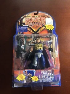 SKELETON WARRIORS PRINCE LIGHTSTAR FIGURE 1994 Rare Green Missile New Sealed - Picture 1 of 12