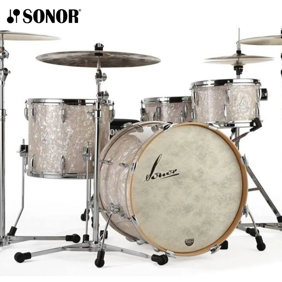 Sonor 复古系列 3 件 无安装 20 英寸鼓壳包 珍珠 VT-320NMCVPRL — 第 1/1 张图片
