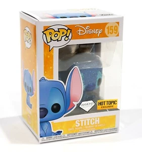 Funko Pop Disney #159 Stitch Diamond Collection Hot Topic Exclusive - Picture 1 of 1