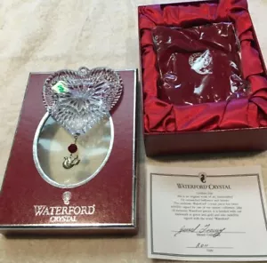 Waterford Crystal 12 giorni tortora colombe ornamento con esaltatore 146652 Irlanda - Foto 1 di 3