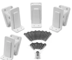 KIT connettori staffe scale 2x4 plastica bianca modello# 351447 articolo #1171847 - Foto 1 di 5