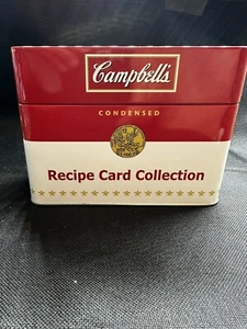 Campbell's NEW Metal Recipe Card Collection Box, w/hundreds of Recipe Cards. - Picture 1 of 18