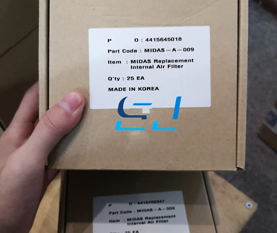 Brand new Honeywell MIDAS Gas Detector Internal Air Filter MIDAS-A-009 # - Image 1 of 3