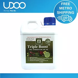 Triple Boost Pro Strength (10N-10P-10K) Liquid Fertiliser Concentrate 1 Litre - Picture 1 of 1