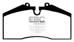 Juego de pastillas de freno EBC DP2767. Se adapta a PORSCHE 911,928,944,959,968 / AUDI 80 QUATTRO Foto 1 de 1