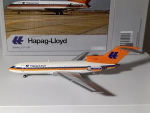 Herpa Wings Hapag-Lloyd Boeing 727-100 D-AHLM 551021 1:200 - Foto 1 di 2