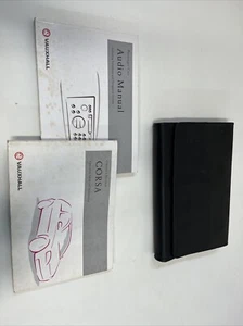 GENUINE VAUXHALL CORSA 2000-2005 OWNERS HANDBOOK MANUAL & WALLET - Picture 1 of 4