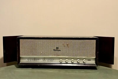 Radio de tubo vintage JVC Delmonico FM AM FMS-413U hecha en Japón Foto 1 de 4