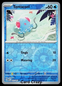 Tentacool 072/165 Reverse Holo SV: Scarlet & Violet 151 Pokemon Card [Near Mint] - Picture 1 of 1