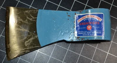 GRANSFORS BRUKS - ШВЕЦИЯ - ЮЖНОАМЕРИКАНСКИЙ УЗОР ТОПОР ГОЛОВА - НОВЫЙ СТАРЫЙ ЗАПАС - Изображение 1 из 4