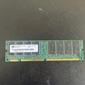 MT8LSDT864AG-10CB4 Micron 64MB SDRAM Non ECC PC-100 100Mhz Memory - Picture 1 of 2