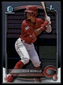 2025 Bowman Chrome Jirvin Morillo Bowman Prospects Cincinnati Reds #BCP-160 - Picture 1 of 2