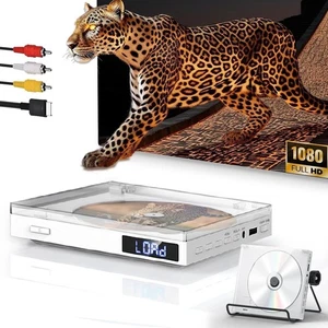 Gueray DVD Player for TV All Region Free Desktop DVD/CD Player for Home with Bl - Picture 1 of 7