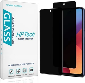 HPTech 2 Pack Privacy Screen Protector for Motorola Moto G Stylus 5G Black - Picture 1 of 6