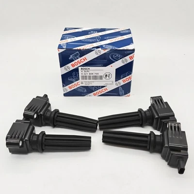 Bobina de encendido 4x 0221604700 para Bosch Land Rover Discovery Sport Lincoln 2,0 L Foto 1 de 4