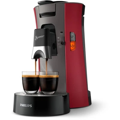 Philips Senseo® Select Kaffee Pad Maschine, Rot (CSA240/90) - Bild 1 von 4