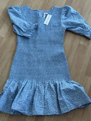 "Vestido de niña azul JANIE & JACK talla 14""" Foto 1 de 4