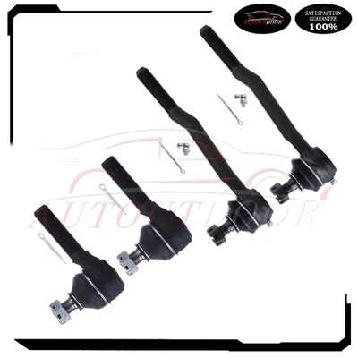 Front Steering Inner & Outer Tie Rod End Fit For 1986-95 Toyota 4Runner Pickup - Изображение 1 из 4