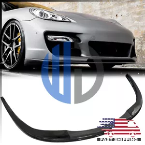 Labio delantero de fibra de carbono tipo V con parachoques VPT para Porsche 970 Panamera 2010-2016 - Imagen 1 de 6