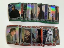 2015 Star Wars Topps Chrome Refractor Perspectives Jedi Sith Complete Set of 100