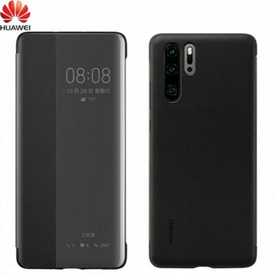 Funda Carcasa Abatible 100% Original Smart View Cuero PU para HUAWEI P30 Pro Foto 1 de 4