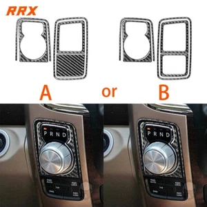 Carbon Fiber Console Gear Shift Knob Panel Cover For Ram 1500 2500 3500 2013-15 - Picture 1 of 13