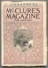 PULP:  McClures Magazine January 1899- Voyage On The Bottom of the Sea