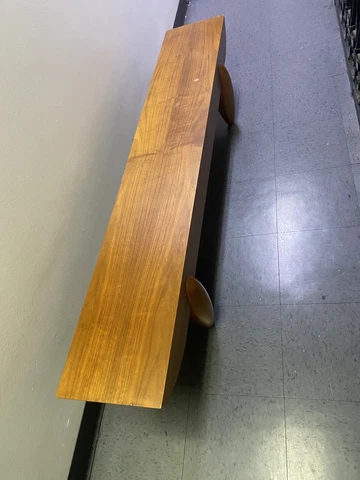 Christian Liaigre Pirogue Bench for Holly Hunt Modern Made in France Cover