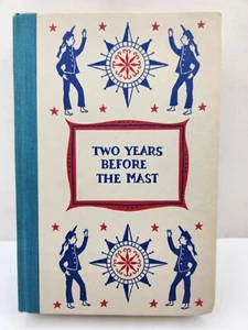 Two Years Before the Mast Book Jr. Deluxe Ed. 1949 & Book Club Certif. - Foto 1 di 6